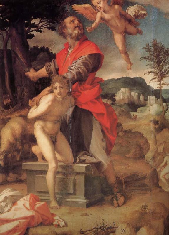 Andrea del Sarto Health sacrifice of Isaac Norge oil painting art